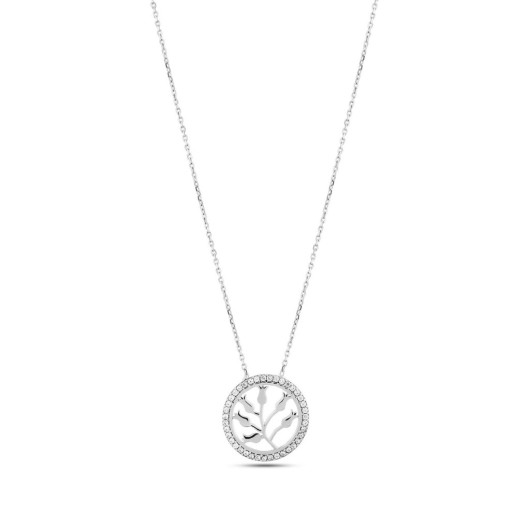925 Sterling Silver Tulip Necklace