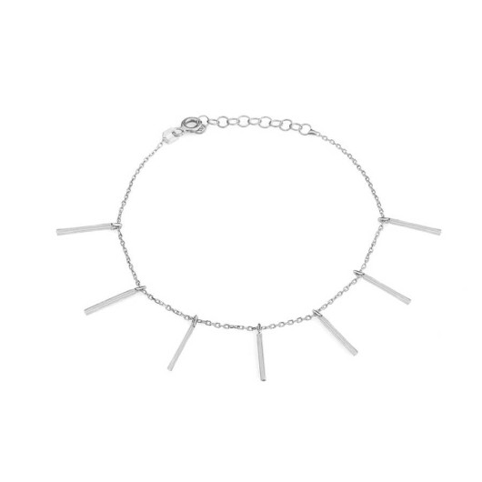 925 Sterling Silver Fringe Bracelet