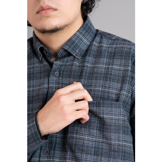 Advante Pocket Casual Fit Men's Shirt