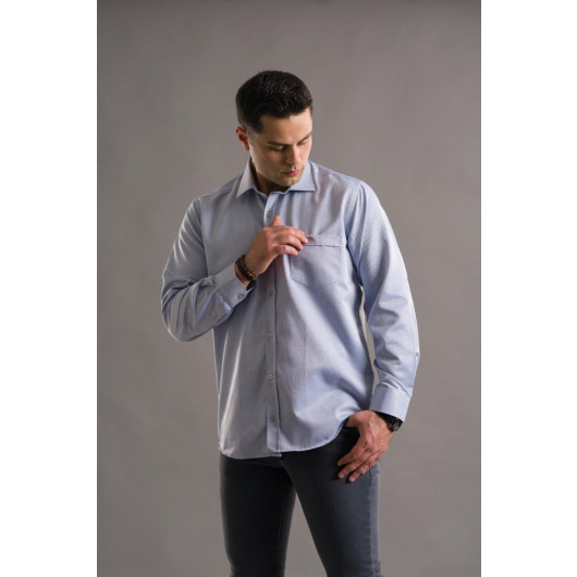 Advante Comfy Cut Dobby Pocket Men's Shirt