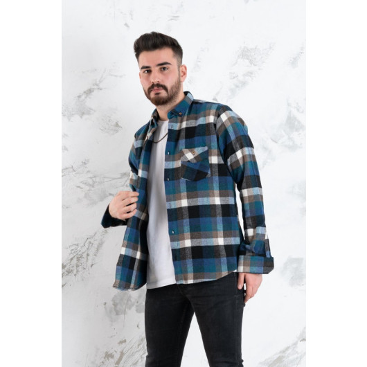 Advante Slimfit Double Pocket Lumberjack Shirt