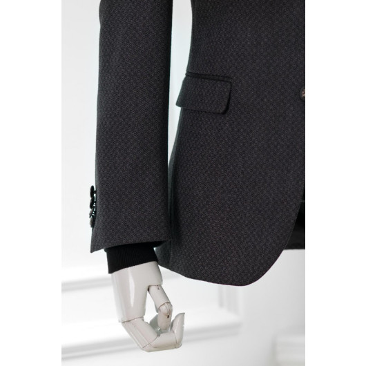 Apartro Classic Cut Double Sleeve 6 Drop Men's Single Jacket