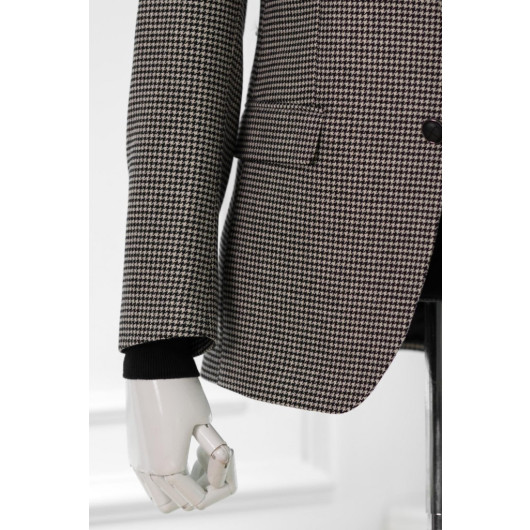 Apartro Classic Cut Sweater Double Sleeve 6 Drop Men's Single Jacket