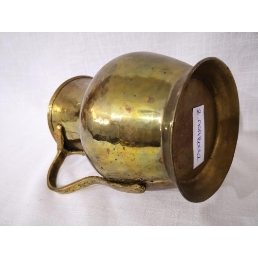 Antique Antique Copper Gold-Plated Copper Jug / Copper Antiques