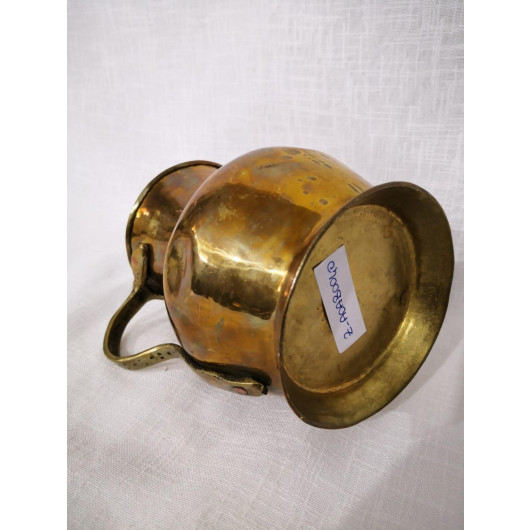 Copper Plated On Copper Plated Copper Jug With Golden Copper Color From Antique Heritage / Copper Antiques