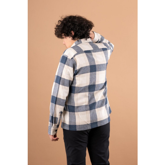 Bican Oversized Double Pocket Men's Lucker Shirt