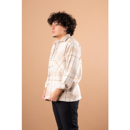 Bican Oversized Men's Lumberjack Shirt