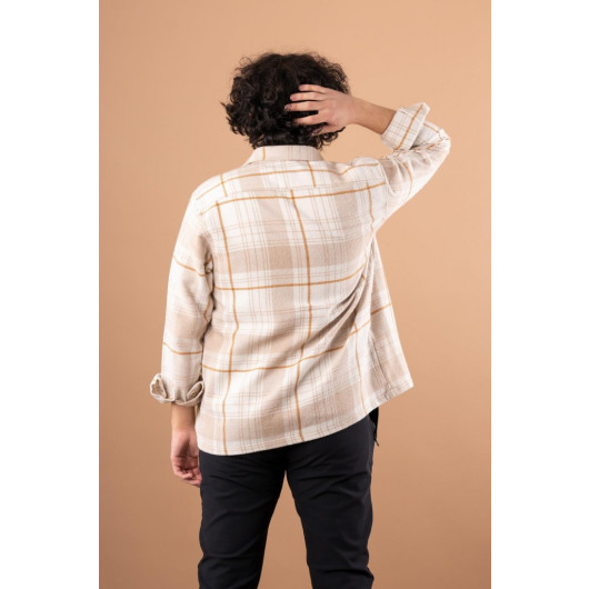 Bican Oversized Men's Lumberjack Shirt