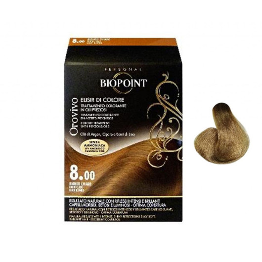 Biopoint Orovivo Elisir Colore Hair Color 8.30 - Dark Blonde