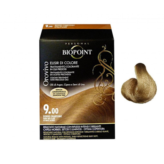 Biopoint Orovivo Elisir Colore Hair Color 9.00 Ultimate Blonde - Blonde