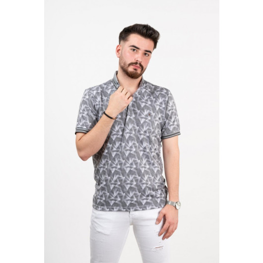 Brng Digital Printed Slimfit Men's T-Shirt