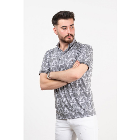 Brng Digital Printed Slimfit Men's T-Shirt