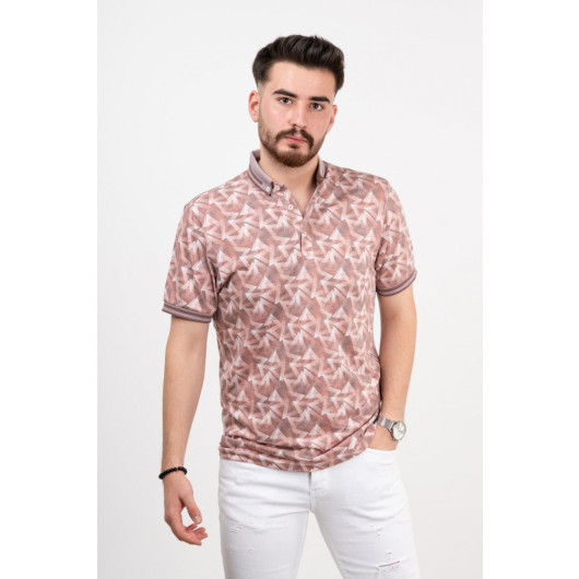 Brng Digital Printed Slimfit Men's T-Shirt