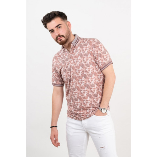 Brng Digital Printed Slimfit Men's T-Shirt