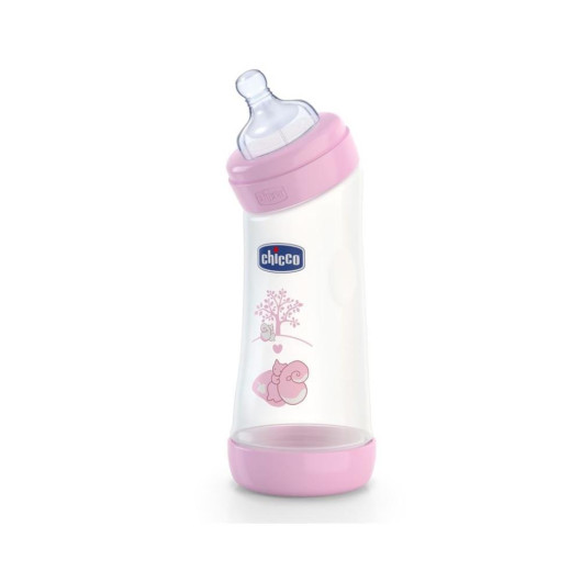 Chicco Inclined Nipple Baby Bottle 250Ml