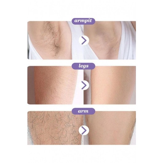 Crystal Eraser Hair Removal Tool Hair Eraser Hair Remover Physical Crystal Epilator Pink