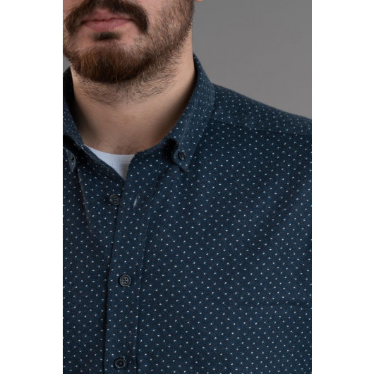 Men's Dorss Patterned Slimfite Winter Shirt