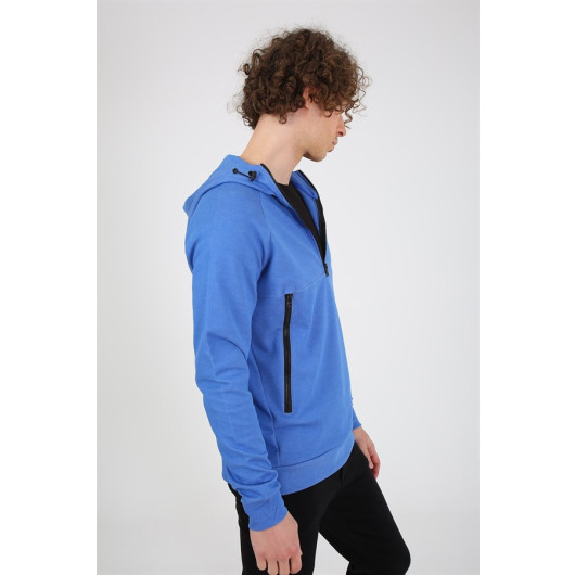 Men's Regular Fit Sweatshirt Indigo