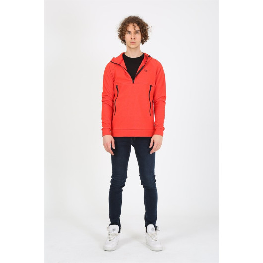Men's Regular Fit Sweatshirt Pomegranate Flower