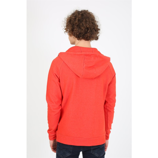 Men's Regular Fit Sweatshirt Pomegranate Flower