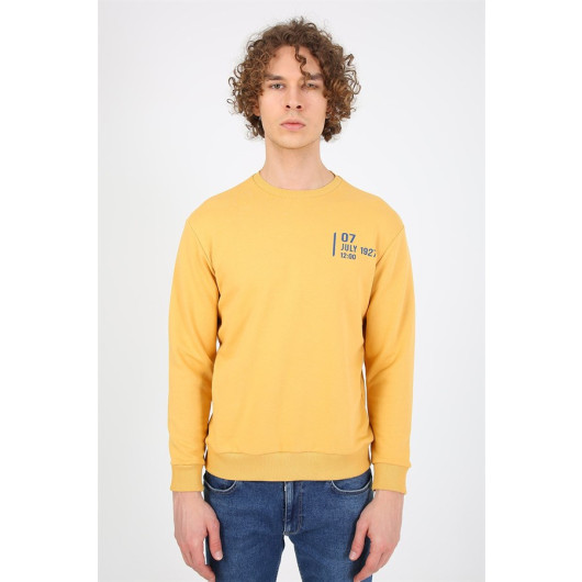 Men's Relaxed Sweatshirt Yellow