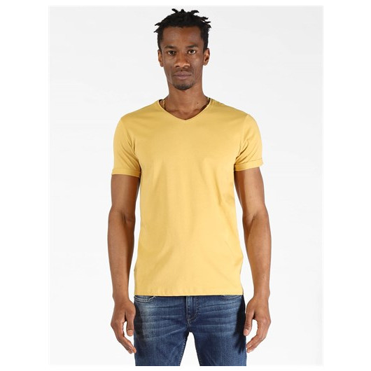 Men's Slim Fit T Shirt Safran