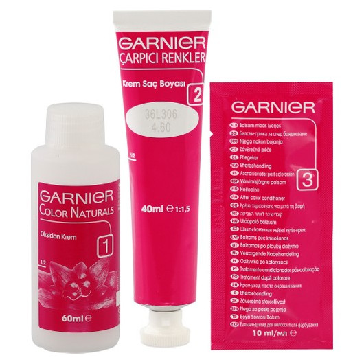 Garnier Striking Colors 4/60 - Intense Dark Red Hair Color