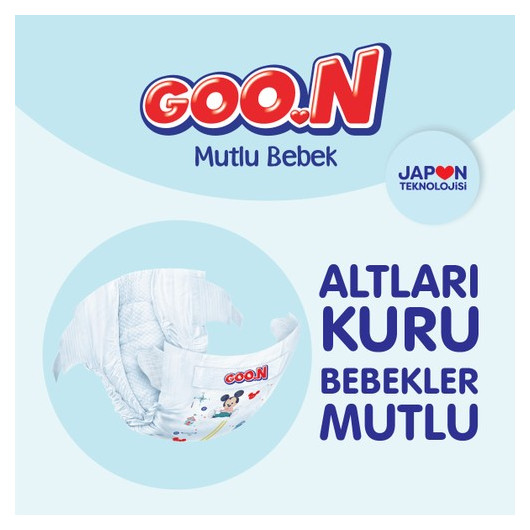 Goon Baby Diaper Happy Baby Jumbo Package 3 Size 36 Pcs