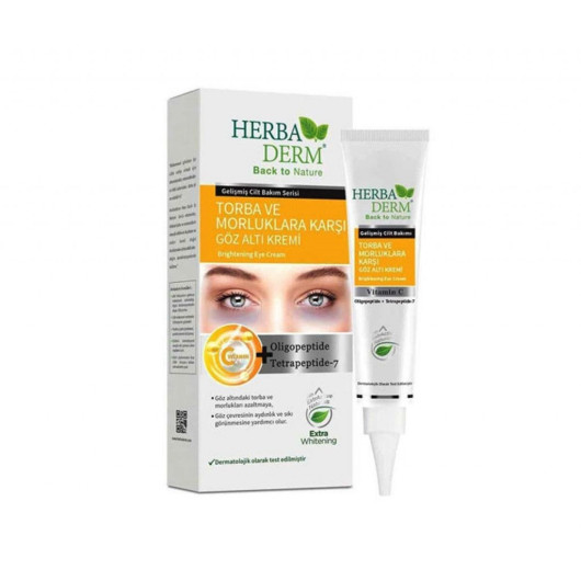 Herbaderm Eye Contour Brightening Care Cream 15 Ml