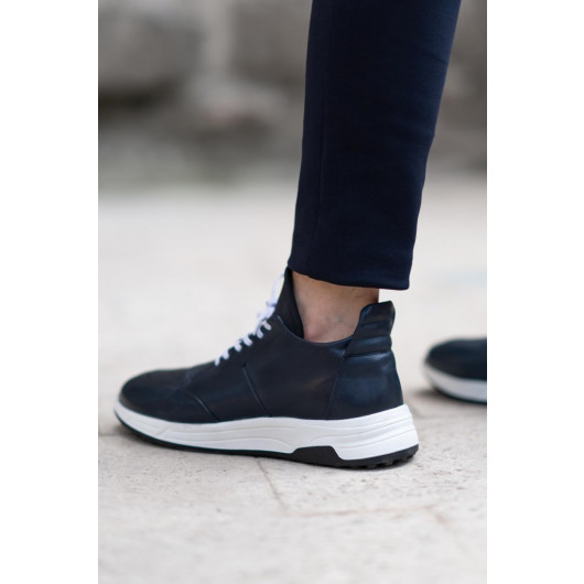 İgs Sport Sneakers Leather Men's Shoes