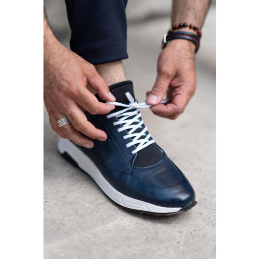 İgs Sport Sneakers Leather Men's Shoes