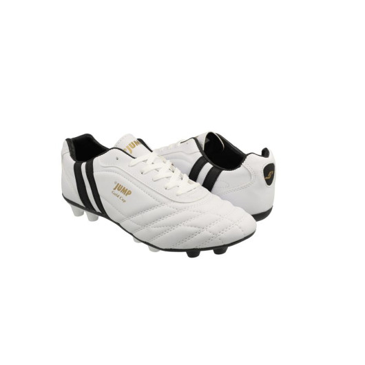 حذاء رياضي لكره القدم بمسامير / حذاء لابجين  لون أبيض من Jump 13256