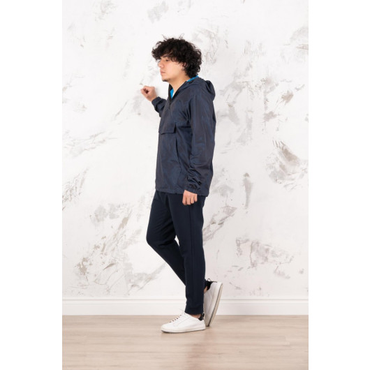 Hooded Regular Fit Kanguar Men's Sweatshirt