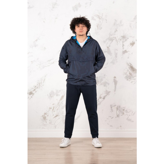 Hooded Regular Fit Kanguar Men's Sweatshirt