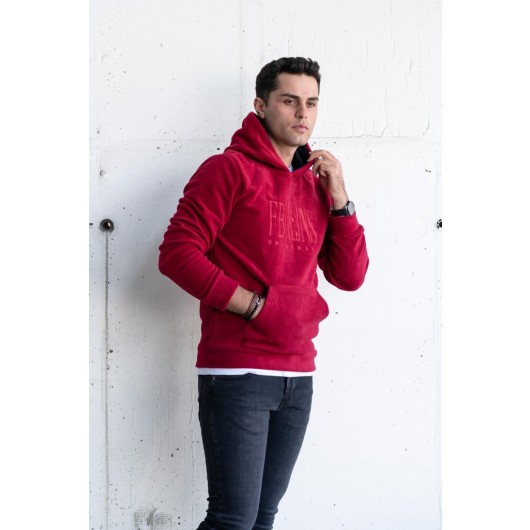 Hooded Slimfit Fleece Men's Sweatshirt