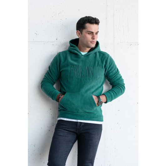 Hooded Slimfit Fleece Men's Sweatshirt