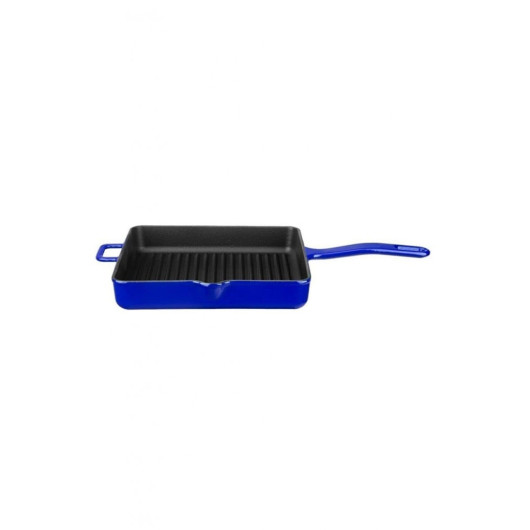 مقلاة شواء من ليجنو مقاس 24 × 24 سم - بلون أزرق