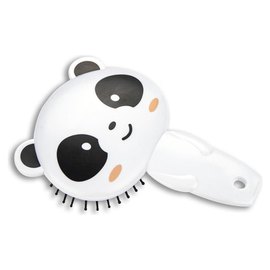 Hairbrush White Panda