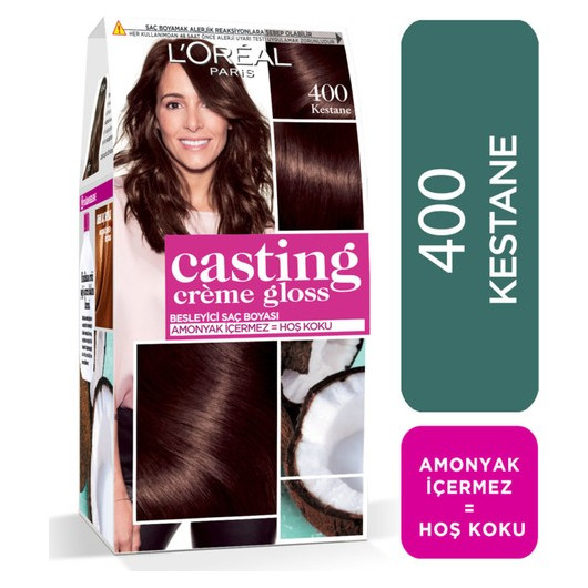 L'oréal Paris Casting Crème Gloss Hair Color 400 Chestnut