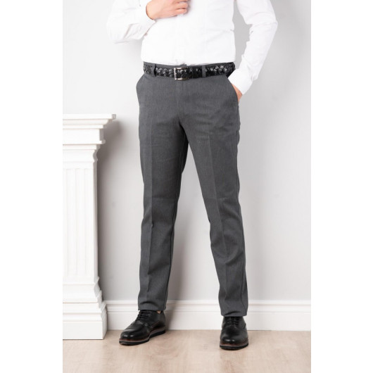 Luccio Regular Fit Men's Gabardine Trousers