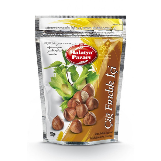 Raw Almonds 200 Grams & Raw Hazelnuts 200 Grams