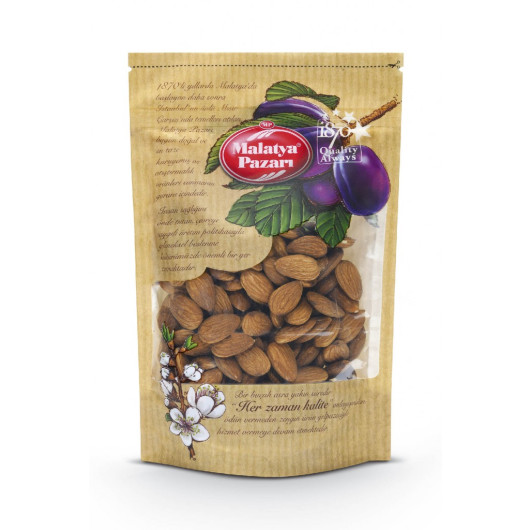 Roasted Almond Inside Ziplock Package 500 Gr