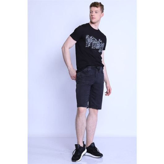 Men's Shorts Es Roy Jogger 7079-02 Black