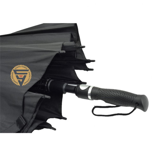 مظلة سوداء مدعمة ب 8 أسلاك