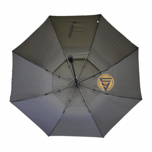 Marlux Double Deck Fiber Vale Umbrella Black