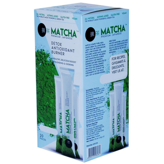 Matcha Tea For Weight Loss, 20 Sachets