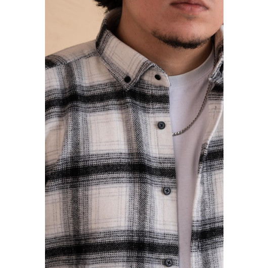 Mugi's Slimfit Plaid Men's Lumberjack Shirt