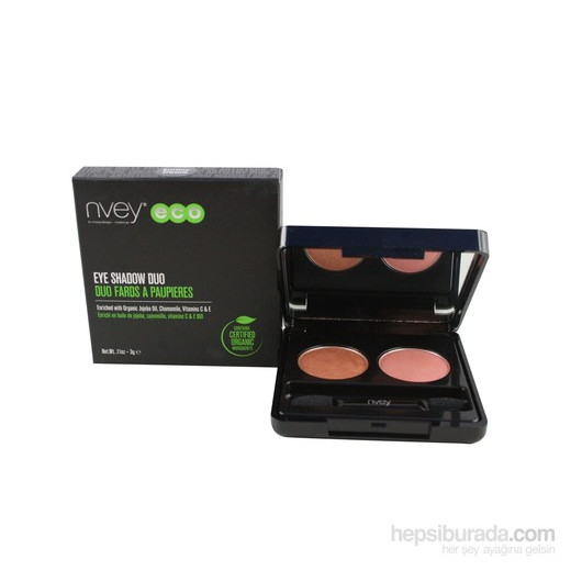 Nvey Eco Organic 2 Pack Eyeshadow Palette - Earthly Desire