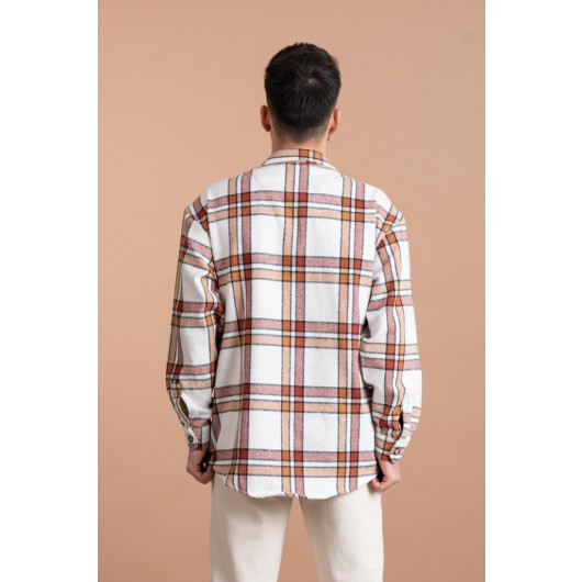 Oversized Men's Lumberjack Plaid Shirt