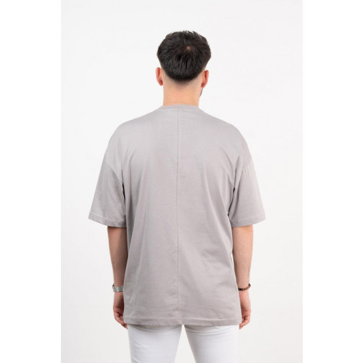 Oversized Combed Cotton Men's T-Shirt